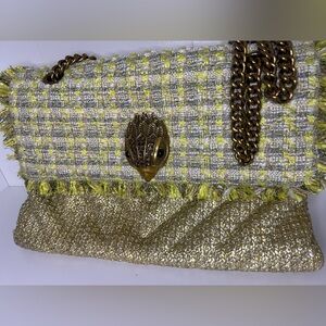 XXL TWEED KENSINGTON BAG KURT GEIGER LONDON